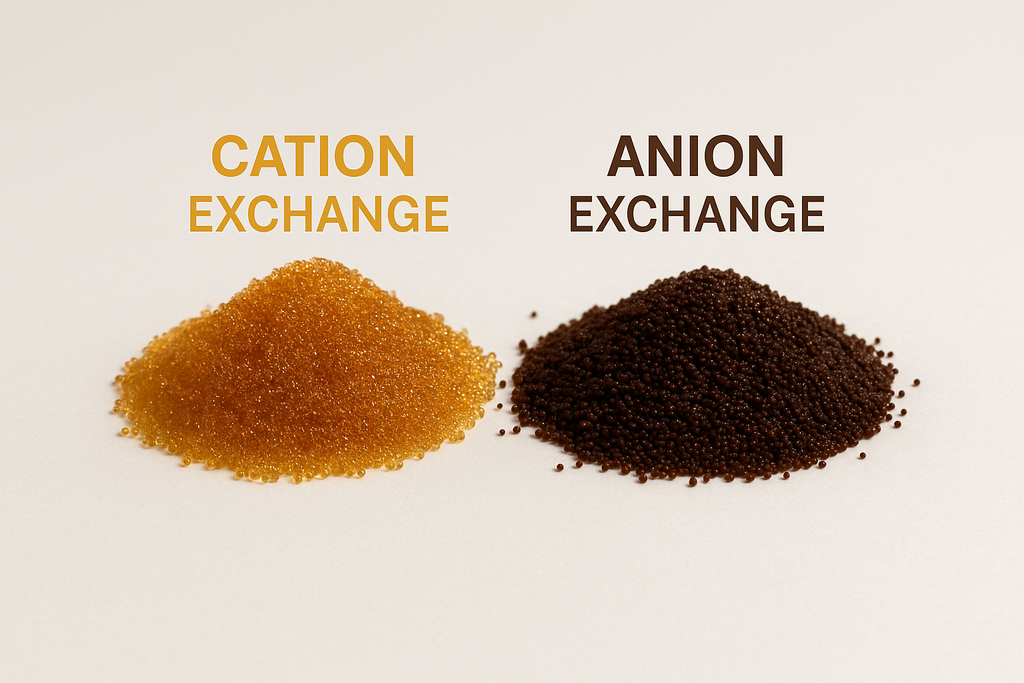 Cation vs Anion Exchange Resin Comparison